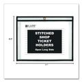 Office Jansan | C-Line 49911 Stitched Sides 11 in. x 8.5 in. 50-Sheet Capacity Shop Ticket Holders - Clear (25/Box) image number 3