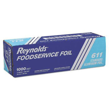 Reynolds Wrap 000000000000000611 12 in. x 1,000 ft. Standard Aluminum Foil Roll (1-Roll)