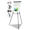 Office Jansan | MasterVision FLX05101MV Telescoping Tripod Display Easel Adjusts 38 in. to 69 in. High - Metal, Black image number 3