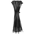 Influencers | Klein Tools 450-200 100-Piece 7.75 in. 50 lbs. Tensile Strength Heavy Duty Nylon Cable Zip Tie Set - Black image number 0