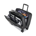 Office Jansan | Samsonite 89438-1041 13.25 in. x 7.25 in. x 16.25 in. Xenon 3 Ballistic Polyester Spinner Mobile Office - Black image number 5
