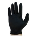 Disposable Gloves | Safety Zone GNPR-LG-BK ProGuard Powder Free Nitrile Gloves - Large Black (1000/Carton) image number 2