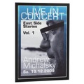 Floor Signs | Durable 476901 DURAFRAME 11 in. x 17 in. Sign Holder - Black Frame (2/Pack) image number 1