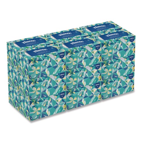 Cleaning & Janitorial Supplies | Kleenex 01701 9 in. x 10.5 in. 1-Ply POP-UP Box Cloth Hand Towels - Unscented, White (2160/Carton) image number 0