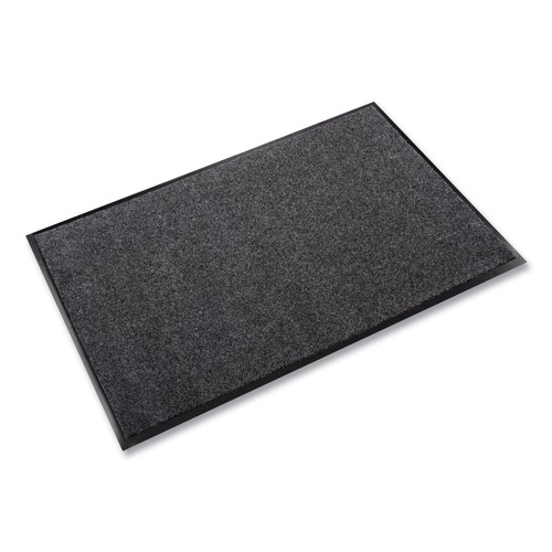 Cleaning & Janitorial Supplies | Crown ET 0034CH EcoStep 36 in. x 48 in. Rectangular Wiper Mat - Charcoal image number 0