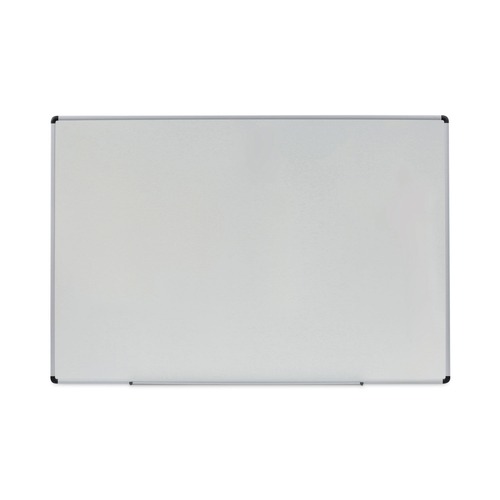  | Universal UNV43725 72 in. x 48 in. Modern Melamine Dry Erase Board - White Surface, Aluminum Frame image number 0