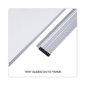  | Universal UNV44618 24 in. x 18 in. Deluxe Melamine Dry Erase Board - White Surface, Aluminum Frame image number 4