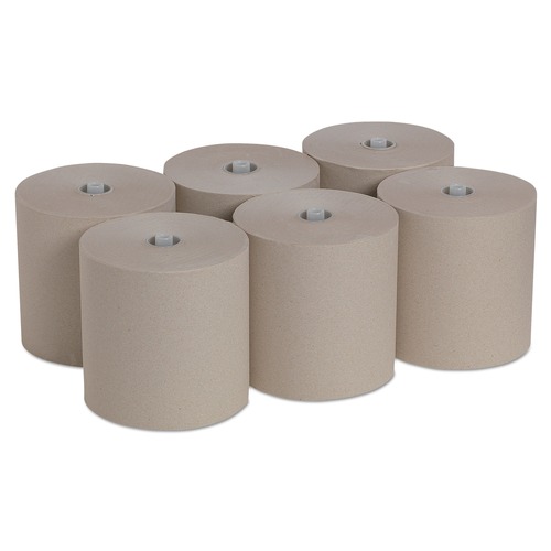 Tradesmen Day Sale | Georgia Pacific Professional 26495 7.87 in. x 1150 ft. 1-Ply Pacific Blue Ultra Paper Towels - Natural (6 Rolls/Carton) image number 0