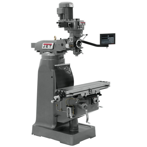 Milling Machines | JET JTM-2 Mill with NEWALL DP700 3-Axis Quill DRO image number 0
