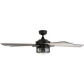 Ceiling Fans | Honeywell 50690-45 52 in. Bontera Indoor LED Ceiling Fan with Light - Matte Black image number 2