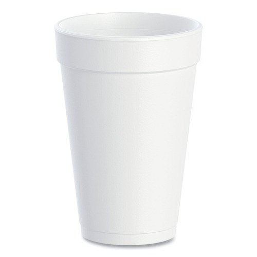 Just Launched | Dart 16J165 16 oz. Foam Drink Cups - White (500/Carton) image number 0