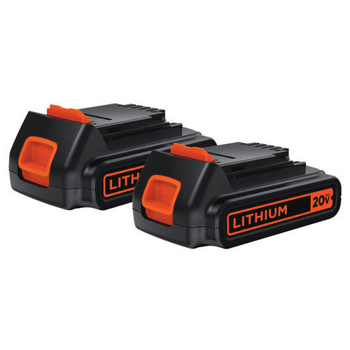 Batteries | Black & Decker LBXR20-OPE2 20V MAX 1.5 Ah Lithium-Ion Battery (2-Pack) image number 0