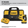 Dewalt DCS368W1 20V MAX XR Brushless Lithium-Ion Cordless Reciprocating Saw with POWER DETECT Tool Technology Kit (8 Ah) image number 1