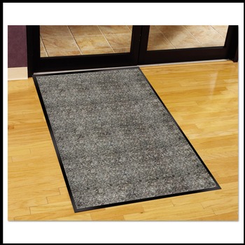 Guardian Silver Series 36 in. x 60 in. Polypropylene Indoor Walk-Off Mat - Pepper/Salt