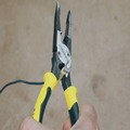 Crimpers | Klein Tools J207-8CR 8.5 in. All-Purpose Needle Nose Pliers with Crimper image number 7