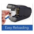  | Swingline S7050202 25-Sheet Capacity Desktop Cartridge Electric Stapler with LED Guide - Black image number 4