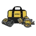 Circular Saws | Factory Reconditioned Dewalt DCS578X1RVB 60V MAX FLEXVOLT Brushless Lithium-Ion 7-1/4 in. Cordless Circular Saw Kit with Brake (3 Ah) image number 0