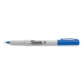 Office Jansan | Sharpie 37003 Permanent Marker - Ultra-Fine Needle Tip/Blue (1-Dozen) image number 1