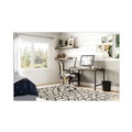 Office Jansan | Safco 5272BLWL Simple 45.5 in. x 23.5 in. x 29.5 in. Work Desk - Walnut image number 5