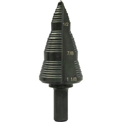 Drill Driver Bits | Greenlee GSB09 #9 1-1/8 in. Step Bit image number 0