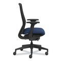 Office Chairs | HON HONNR12SAMP13BT Nucleus Series 16.63 in. to 21.13 in. Seat Height Up to 300 lbs. Recharge Task Chair - Navy Seat, Black Back/Base image number 2