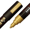 Permanent Markers | uni-ball PC5M4C Medium Bullet Tip Water-Based Paint Markers - Assorted Colors (4/Set) image number 4