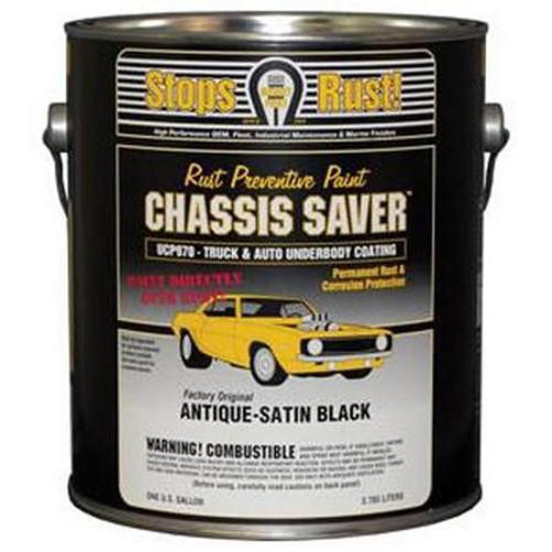 Magnet Paint Co. UCP970-01 Chassis Saver Antique Satin Black, 1 Gallon image number 0