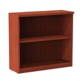 Office Filing Cabinets & Shelves | Alera ALEVA633032MC Valencia Series Two-Shelf 31-3/4 in. x 14 in. x 29-1/2 in. Bookcase - Medium Cherry image number 0