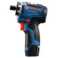 Electric Screwdrivers | Factory Reconditioned Bosch GSR12V-300HXB22-RT 12V Max Brushless Lithium-Ion 1/4 in. Cordless Hex Two-Speed Screwdriver Kit with 2 Batteries (2.0 Ah) image number 3