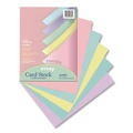 Office Jansan | Pacon P101315 Array 65 lbs. 8.5 in. x 11 in. Card Stock - Assorted Pastel Colors (100/Pack) image number 2