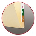 Office Jansan | Smead 24250 Extended Straight End Tab Manila Folders - Letter, Manila (100/Box) image number 4