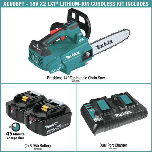 Makita XCU08PT Lithium-Ion Brushless Cordless (5.0Ah) 18V X2 (36V) LXT 14\