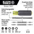Screwdrivers | Klein Tools 32500MAG 11-in-1 Magnetic Screwdriver/Nut Driver image number 1