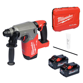 DEMO AND BREAKER HAMMERS | Milwaukee 2912-22 M18 FUEL Brushless Lithium-Ion 1 in. Cordless SDS Plus Rotary Hammer Kit (6 Ah)