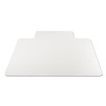 Office Chair Mats | Deflecto CM11112 EconoMat 36 in. x 48 in. Occasional Use Lipped Chair Mat for Low Pile Carpet - Clear image number 2