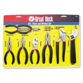Hand Tool Sets | Great Neck 87900 8-Piece Steel Pliers And Wrench Tool Set image number 0