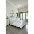 Ceiling Fans | Hunter 52226 44 in. Donegan Fresh White Ceiling Fan with Light image number 10