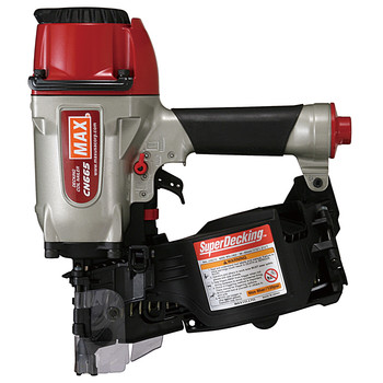 AIR ROOFING NAILERS | MAX CN665D 2-1/2 in. x 0.131 in. SuperDecking Coil Decking Nailer