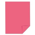 Office Jansan | Astrobrights 22129 8.5 in. x 11 in. 65 lbs. Cover Weight Color Cardstock - Plasma Pink (250/Pack) image number 1