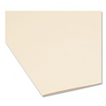 Office Jansan | Smead 10339 1/3-Cut Assorted Tabs 0.75 in. Expansion 100% Recycled Manila Top Tab File Folders - Letter Size, Manila (100/Box) image number 3