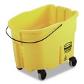 Trash & Waste Bins | Rubbermaid Commercial 2064914 WaveBrake 2.0 8.75 gal Plastic Bucket - Yellow image number 0