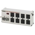 Office Jansan | Tripp Lite ISOBAR8 ULTRA 8 AC Outlets 12 ft. Cord 3,840 J Isobar Surge Protector - Light Gray image number 1