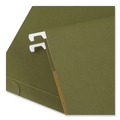  | Universal UNV14141 1/5-Cut Tab, Box Bottom Hanging File Folders - Letter Size, Standard Green (25/Box) image number 2