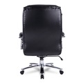  | Alera ALEMS4419 Maxxis Series Big/Tall Bonded Leather Chair - Black/Chrome image number 2