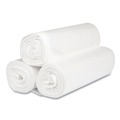 Trash Bags | Inteplast Group S404816N 45 gal. 16 microns 40 in. x 48 in. High-Density Interleaved Commercial Can Liners - Clear (25 Bags/Roll, 10 Rolls/Carton) image number 1