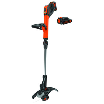 Factory Reconditioned Black & Decker 20V MAX Lithium-Ion 12 in. Cordless String Trimmer/Edger Kit (1.5 Ah)