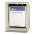  | C-Line 45114 75 Sheet Capacity Stitched One Sided Shop Ticket Holders - Black/Clear (25/Box) image number 3