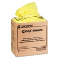 Chix 0911 24 in. x 24 in. Masslinn Dust Cloths - Yellow (50/Bag 2 Bags/Carton) image number 1