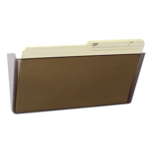 Office Jansan | Storex 70326U06C 16 in. x 4 in. x 7 in. Unbreakable Magnetic Wall Legal/Letter File - Smoke image number 0