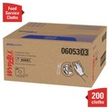 Cleaning & Janitorial Supplies | WypAll 06053 X50 23.5 in. x 12.5 in. 1/4 Fold Foodservice Towels - White (200/Carton) image number 2